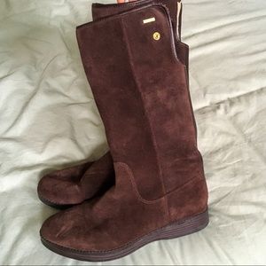 [rockport] leather waterproof boots